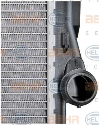 Hella 8MK 376 716-261 Radiator, engine cooling 8MK376716261