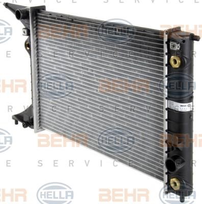 Hella 8MK 376 718-651 Radiator, engine cooling 8MK376718651