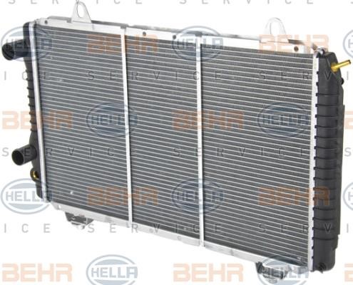 Hella 8MK 376 717-521 Radiator, engine cooling 8MK376717521