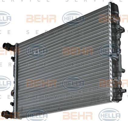 Radiator, engine cooling Hella 8MK 376 717-701