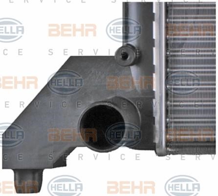 Hella 8MK 376 719-701 Radiator, engine cooling 8MK376719701