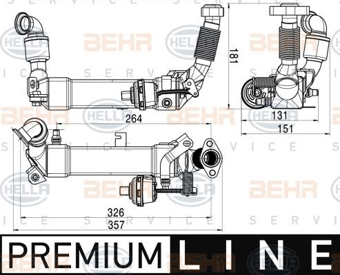 Hella 8ME 376 745-471 EGR Valve 8ME376745471