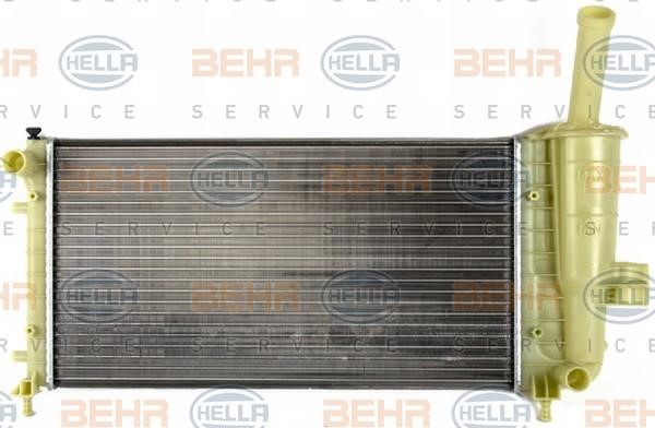 Radiator, engine cooling Hella 8MK 376 754-421