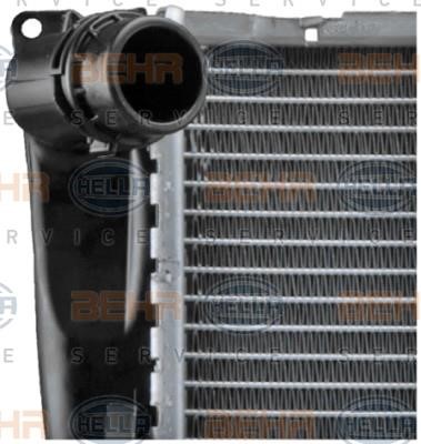 Radiator, engine cooling Hella 8MK 376 754-061