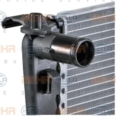 Radiator, engine cooling Hella 8MK 376 764-311