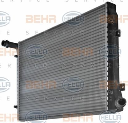 Radiator, engine cooling Hella 8MK 376 765-121