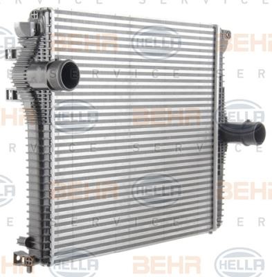 Hella 8ML 376 777-671 Intercooler, charger 8ML376777671