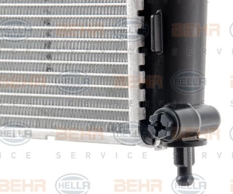 Radiator, engine cooling Hella 8MK 376 777-791
