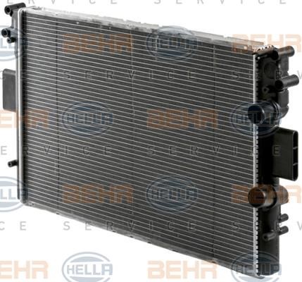 Hella 8MK 376 900-231 Radiator, engine cooling 8MK376900231
