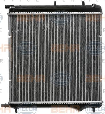 Radiator, engine cooling Hella 8MK 376 900-041