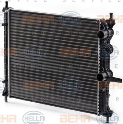 Hella 8MK 376 900-091 Radiator, engine cooling 8MK376900091