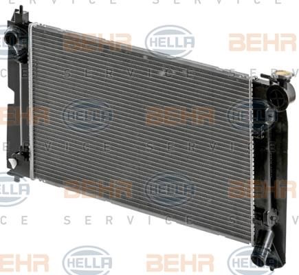 Hella 8MK 376 900-321 Radiator, engine cooling 8MK376900321