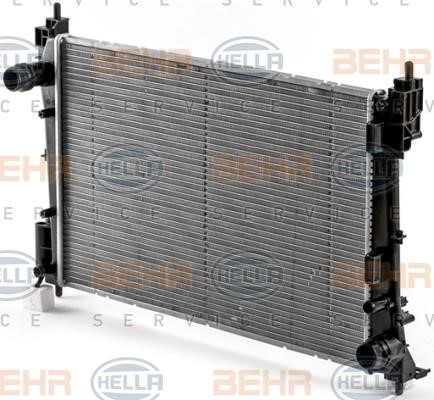 Hella 8MK 376 900-121 Radiator, engine cooling 8MK376900121