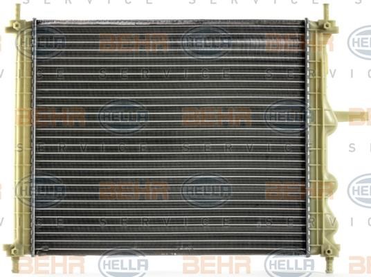 Radiator, engine cooling Hella 8MK 376 900-141