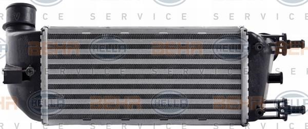 Intercooler, charger Hella 8ML 376 900-421