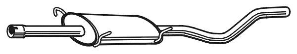 Walker Centre Muffler – price 340 PLN