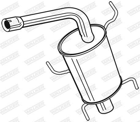 Walker End Silencer – price 373 PLN