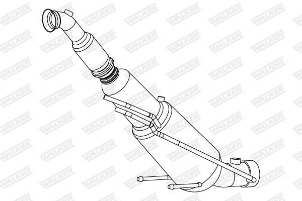 Walker 73383 Soot/Particulate Filter, exhaust system 73383