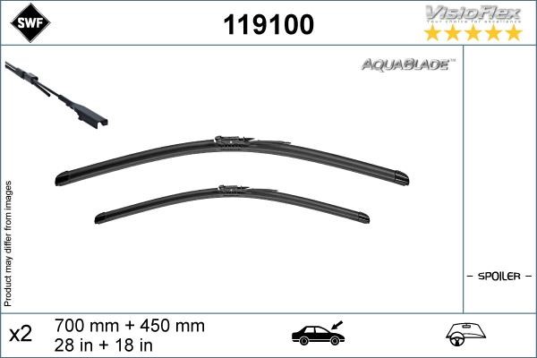 SWF 119100 Wiper Blade 119100