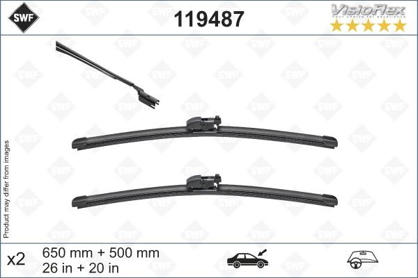 Wiper Blade Kit 650/500 SWF 119487