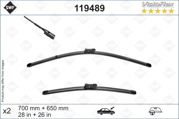 SWF 119489 Wiper Blade 119489 119489 SWF Wiper Blade