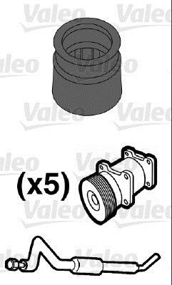 Valeo 509551 Seal, coolant tube 509551