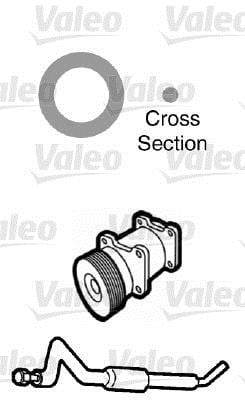 Valeo 509749 Seal, coolant tube 509749