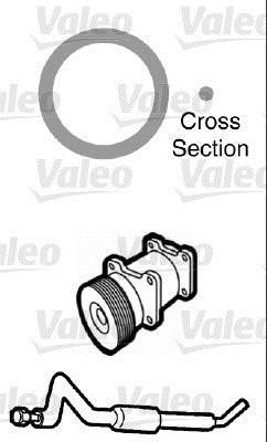 Valeo 509751 Seal, coolant tube 509751