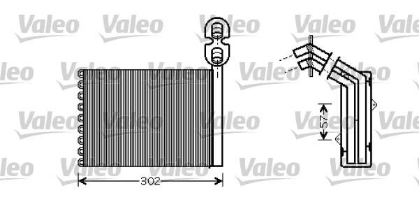 Valeo 812325 Heat exchanger, interior heating 812325