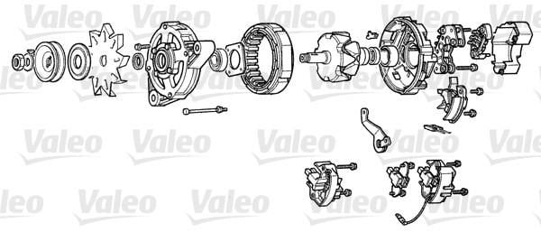 A12R53 Valeo Alternator