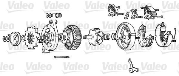  A13N283M Alternator A13N283M