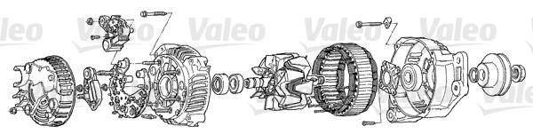 Valeo A11VI18 Alternator A11VI18