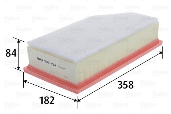 Valeo 585459 Air filter 585459 585459 Valeo Air filter