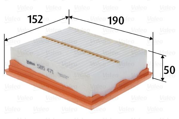 Valeo 585471 Air Filter 585471