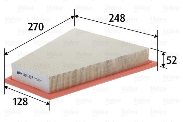 Valeo 585487 Air Filter 585487