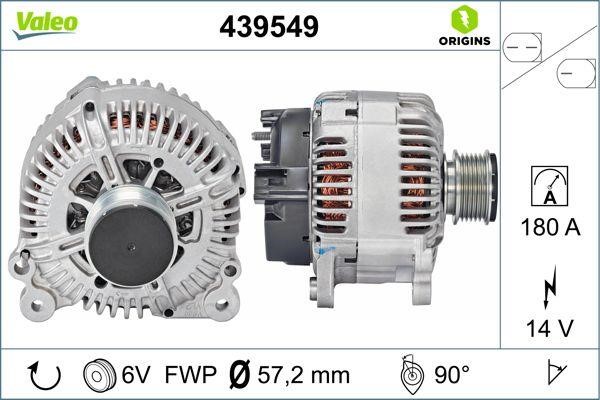 Valeo 439549 Alternator 439549