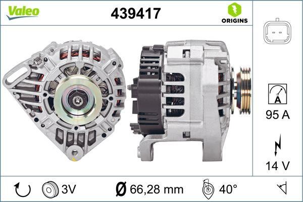 Valeo 439417 Alternator 439417