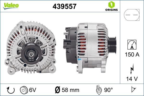 439557 Valeo Alternator