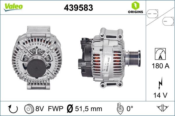 Valeo Alternator – price 1507 PLN