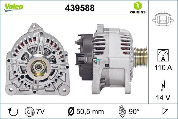 Valeo 439588 Alternator 439588