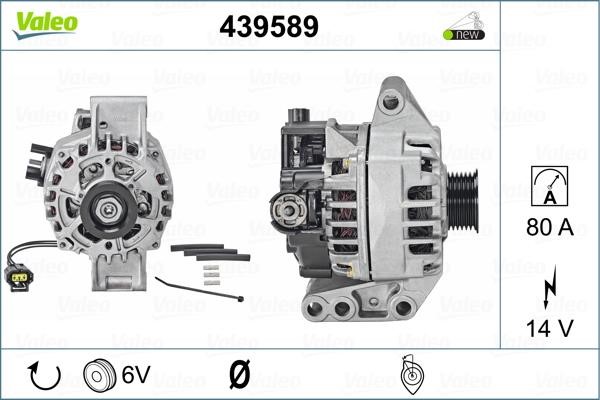 439589 Valeo Alternator