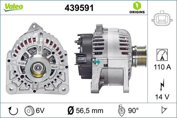 439591 Valeo Alternator