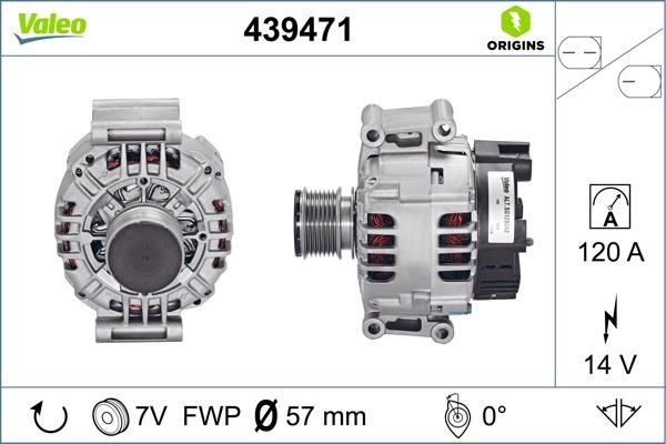 Valeo Alternator – price 1222 PLN