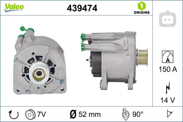 439474 Valeo Alternator