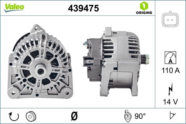 439475 Valeo Alternator