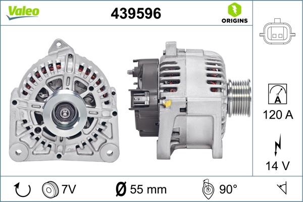 Valeo 439596 Alternator 439596