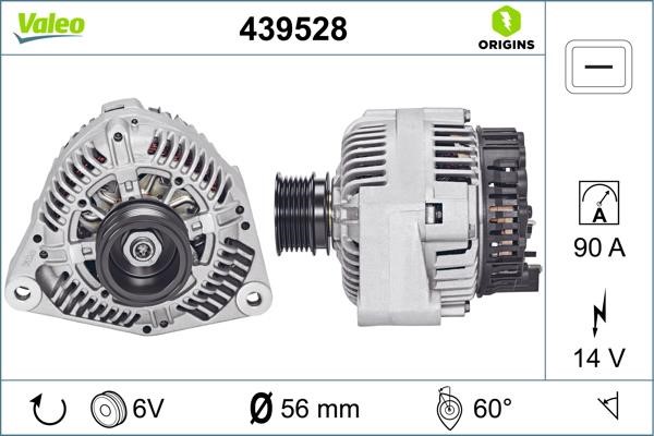 Valeo 439528 Alternator 439528