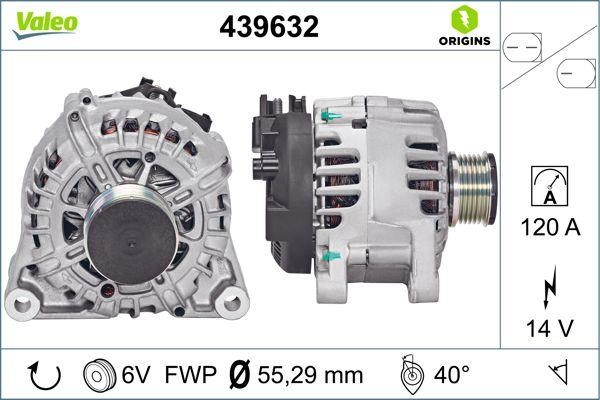 Valeo 439632 Alternator 439632