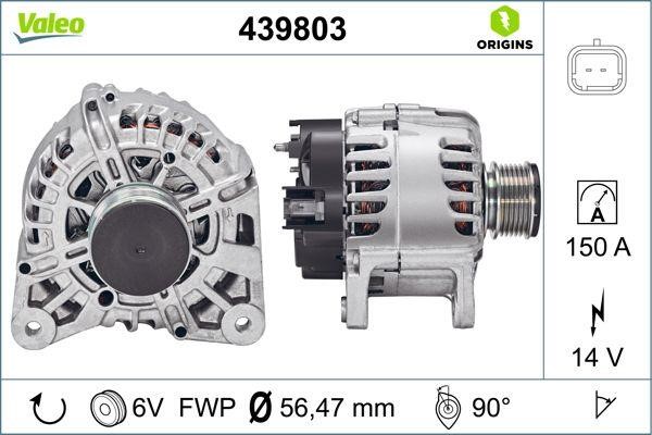 439803 Valeo Alternator