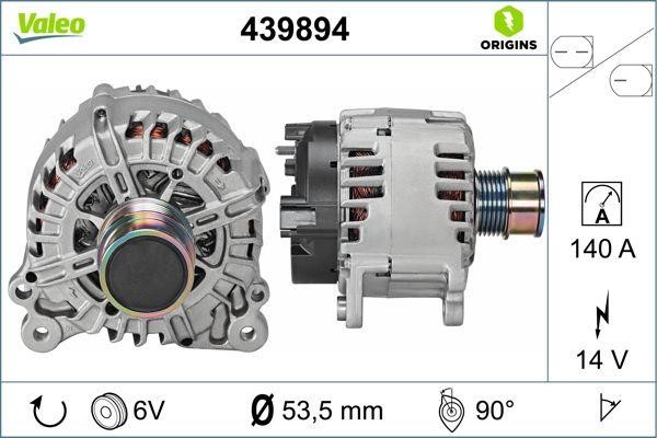 Valeo 439894 Alternator 439894